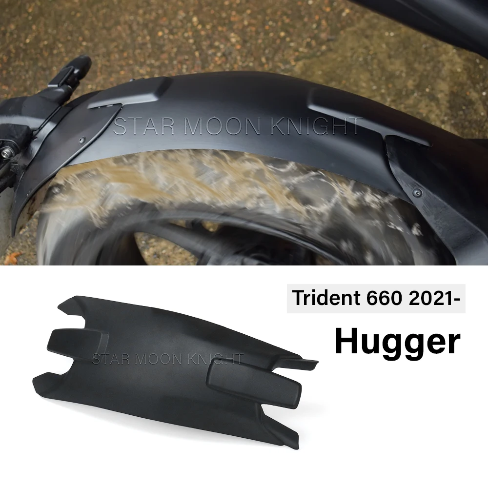 

Аксессуары для крышки брызг заднего Hugger для Trident660 Trident 660 2021-удлинитель крыла, брызговик