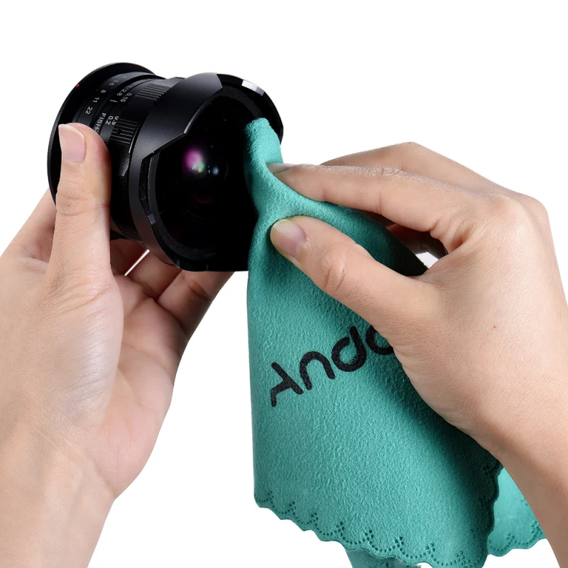 Andoer 청소 도구 스크린 유리 렌즈 클리너, 캐논 니콘 DSLR 카메라 캠코더 아이폰 아이패드 태블릿 컴퓨터용
