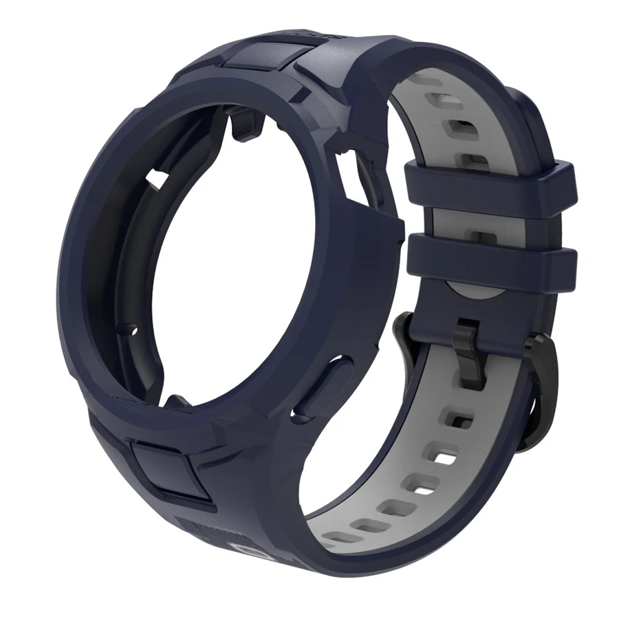 High-Quality Silicone Watchband Strap with Full Case