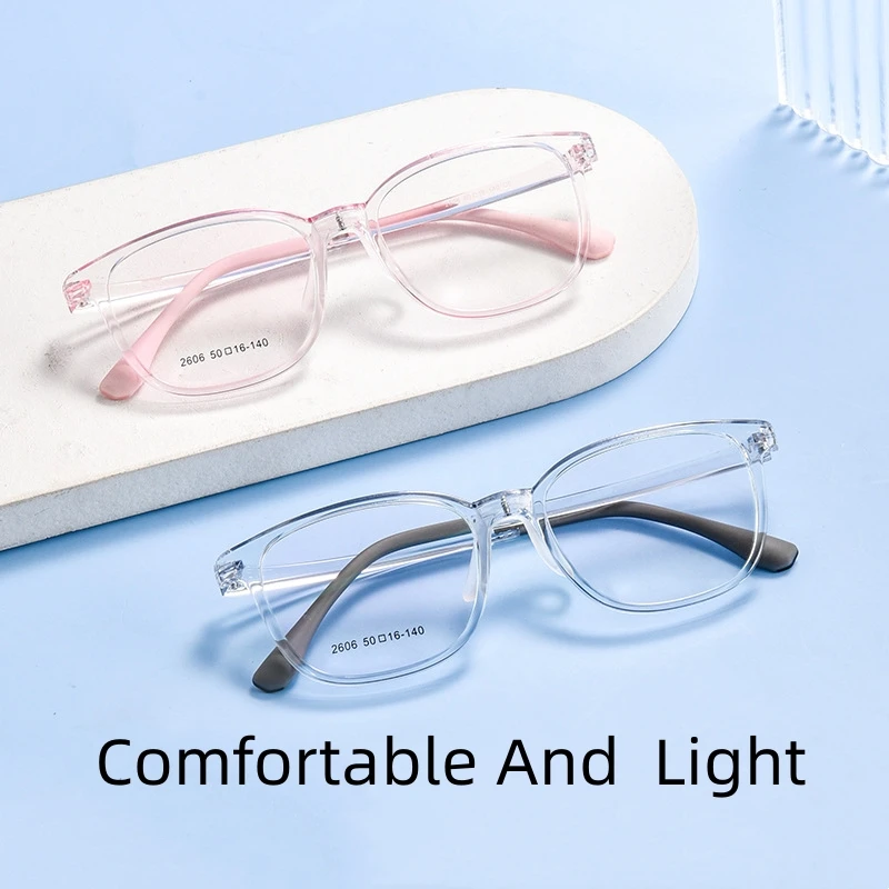 Ultra Light Kid Frame Comfortable Soft Safe Children's Eyewear Retro Round Optical Prescription Eyewear Boy and Girl 2606ET
