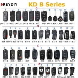 Versatile KEYDIY B - Series Remote Control Key Blanks - C (3)