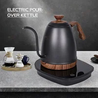 GZZT POK Artisan Electric Gooseneck Kettle Precise Temperature/Water Flow Control Heating Kettle Electric Pour-Over Kettle 1