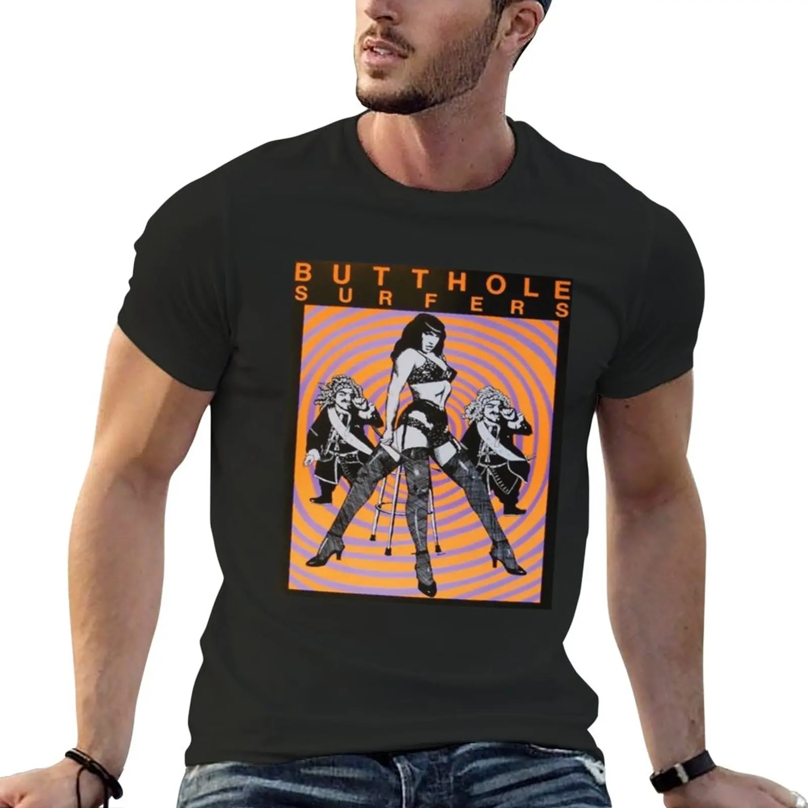 

Butthole Surfers T-Shirt anime clothes anime men clothes