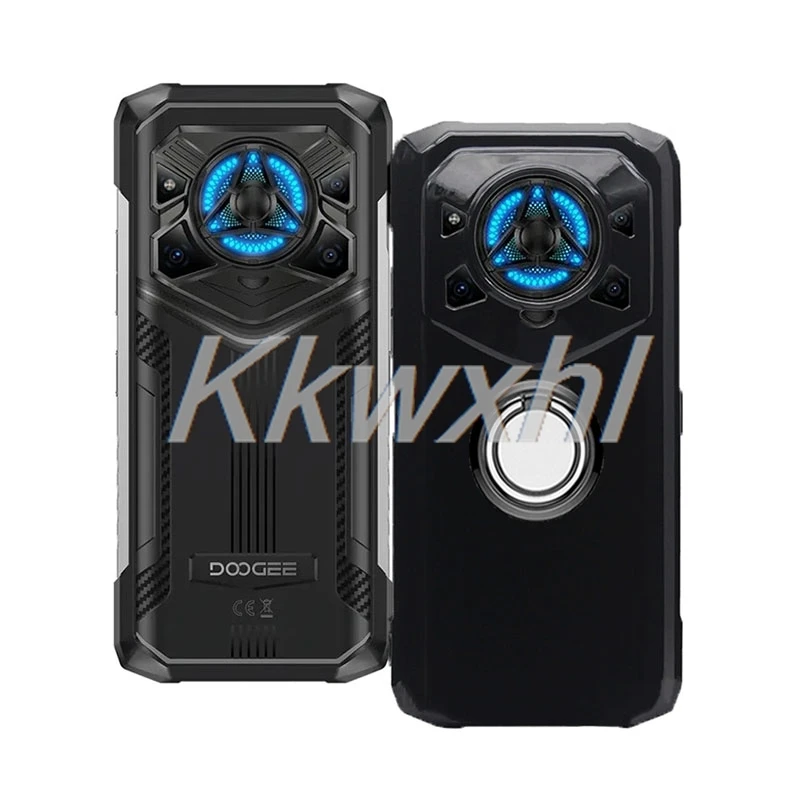 Shockproof Soft Phone Case with Back Ring Holder Bracket - Original Design