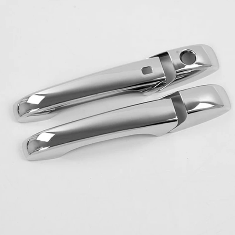 Silver Mirror Covers+Door Handle Covers For Jeep Grand Cherokee Dodge Durango 2011- Replacement Parts