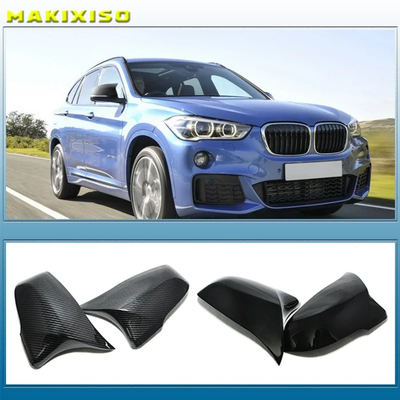 

X1 F48 Carbon Mirror Cover For BMW X2 F39 F46 F45 F49 F52 Z4 G29 1 2 Series Touring Side RearView Mirror Case M Look 2014-UP