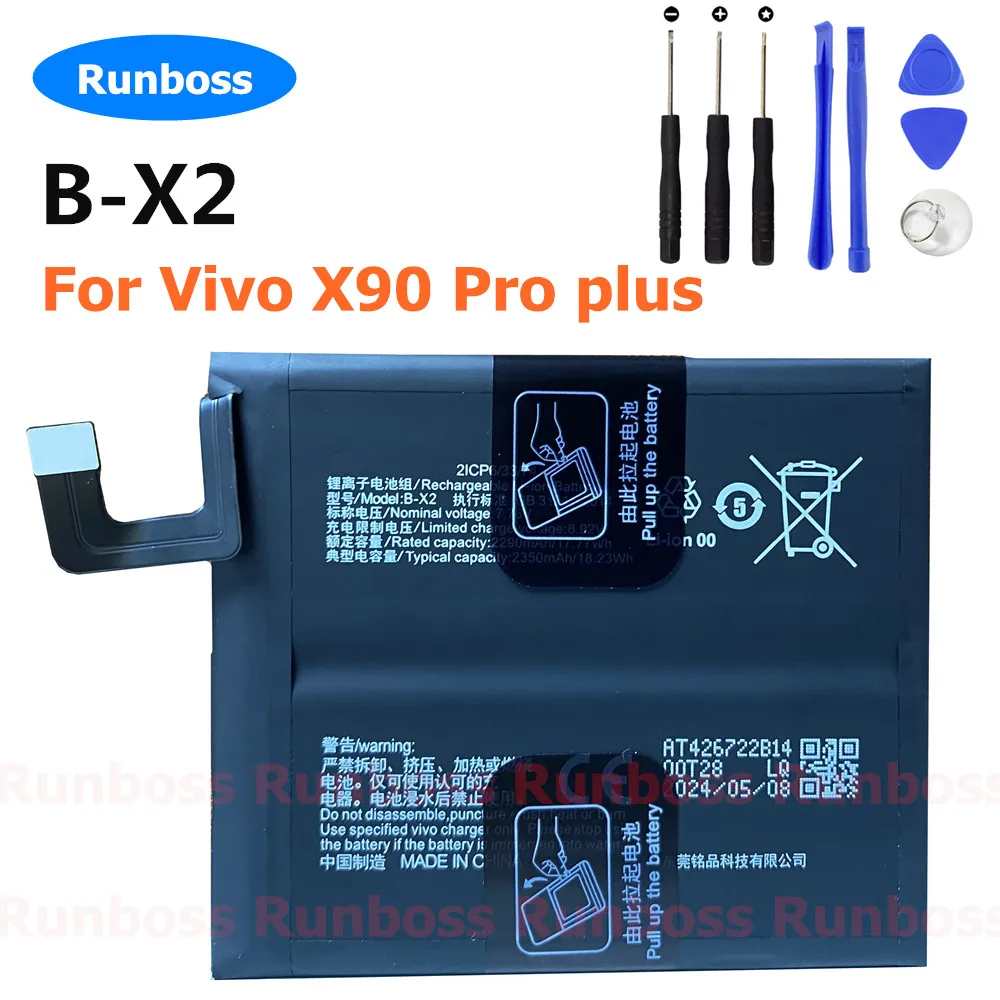 Original B-X2 Replacement Battery For VIVO X90 Pro plus/x90 pro +