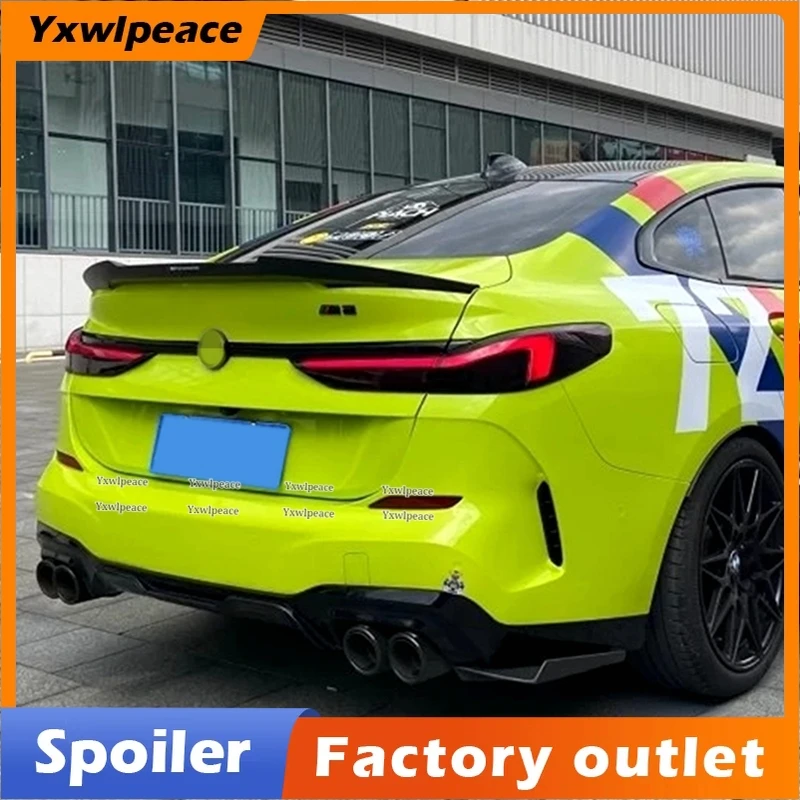 Per Bmw Serie 2 F44 2021 2022 2023 Spoiler M4 Style Abs Plastica Posteriore Tronco Lip Spoiler Wing Body Kit Accessori