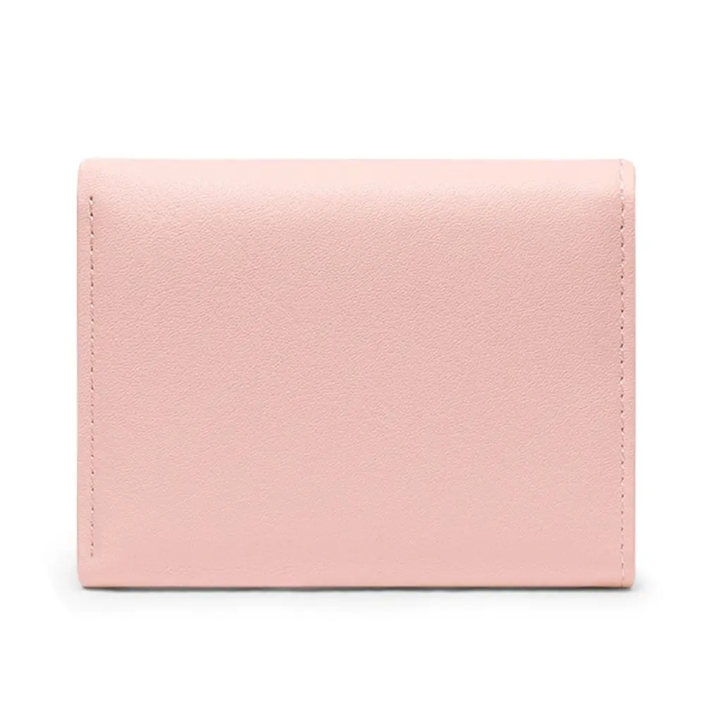 PU Leather Women Girls Cute Bear Short Wallets Ladies Small Purses Card Holder Fashion Female Clutch Bag