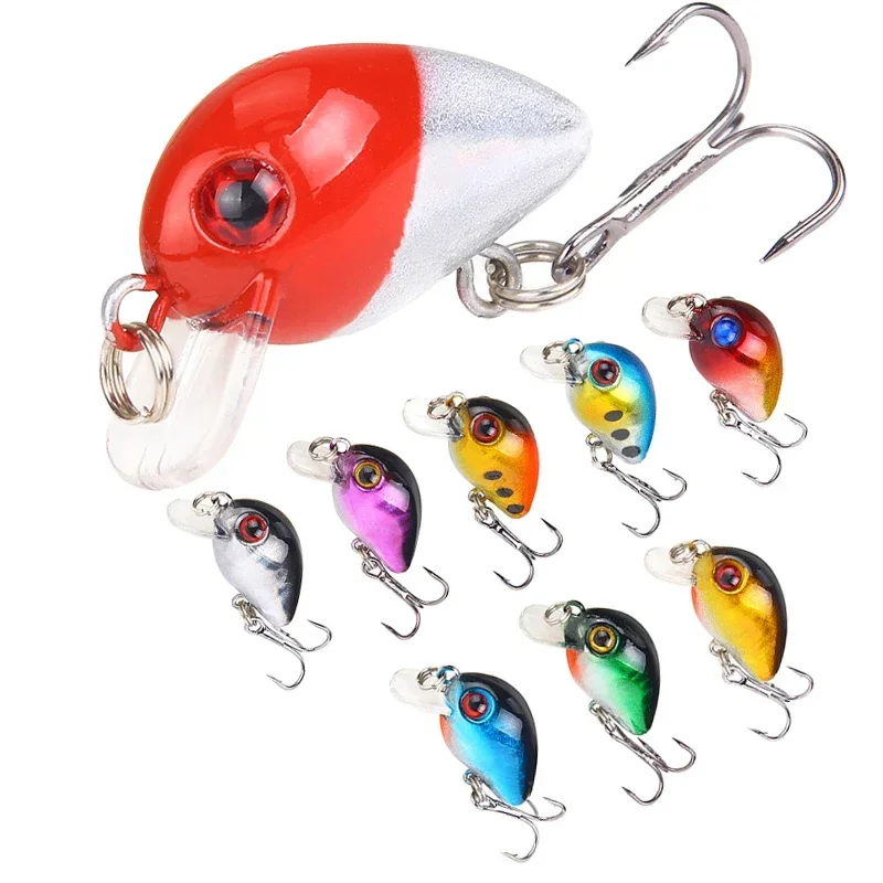 

EASYFISH Wobblers Quality Crankbait Simulation Fishing Lure 3cm/1.6g Jerkbait Floating Hard Bait Bass Carp Pesca Fishing Tackle