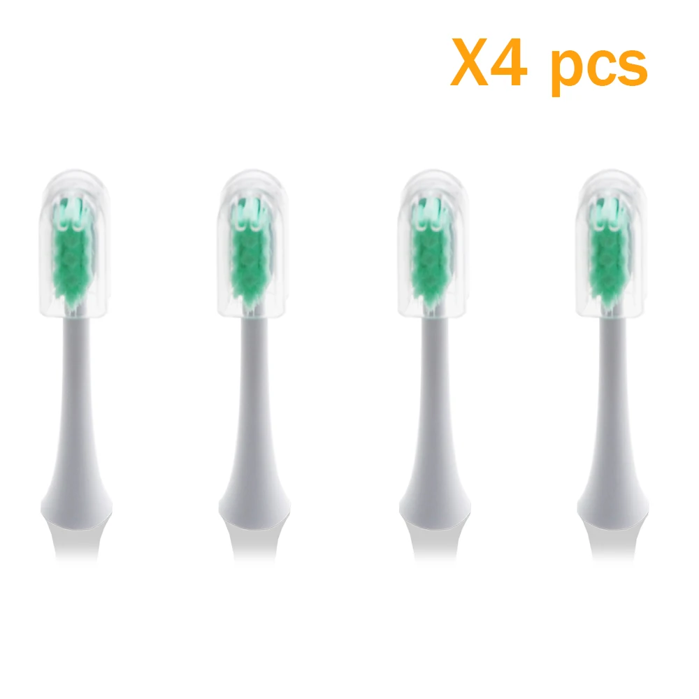 Home 4pcs/Set Electric Sonic Toothbrush General Brush For xiaomi Head Oral Care Tool Tooth Brush Heads Oral Hygiene Teeth Care oral b sonic electric toothbrush battery powered 2d rotating tooth brush oral hygiene dental teeth with replaceable heads