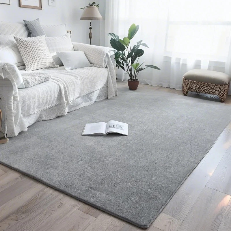 Pink Coral Velvet Carpet Living Room Short Plush Rug Bedroom Floor Mat Home Decor Rug Kids Room Carpet Silent Moisture-proof Plush Rug Kids Carpet Floor Mat Plush Carpet Decorative Carpet Coral Velvet Rug