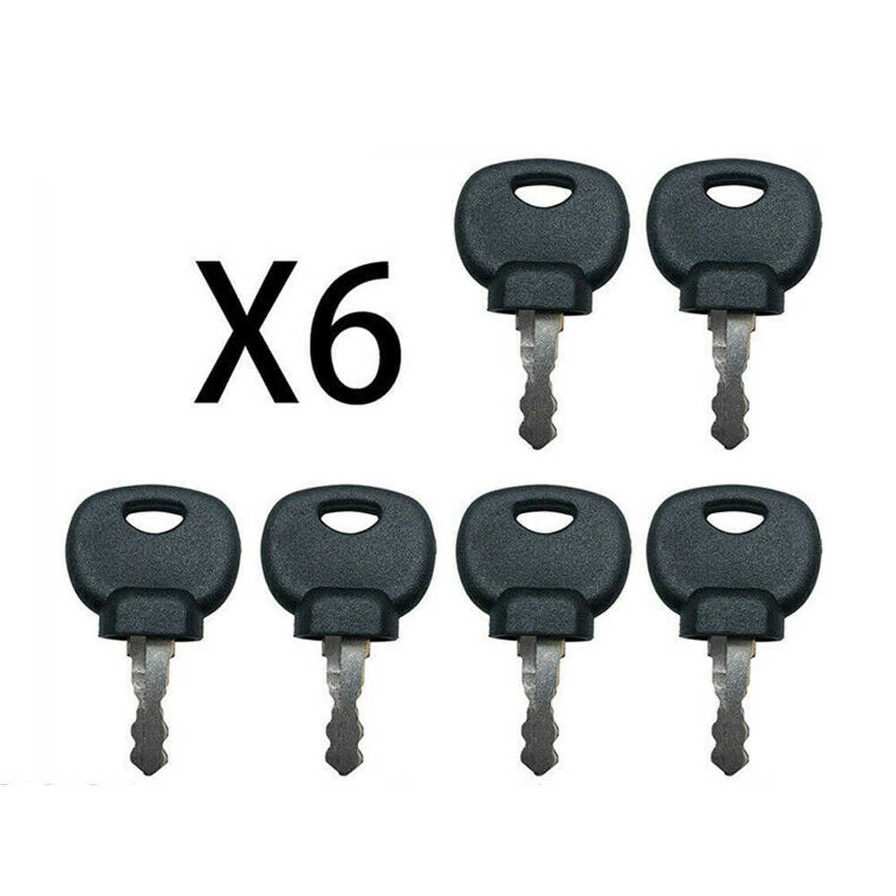 Ignition Key Plant Application Spare 14607 For Jcb Bomag Tractor 6 SPARE 14607 IGNITION KEYS Car Accessories 6 X
