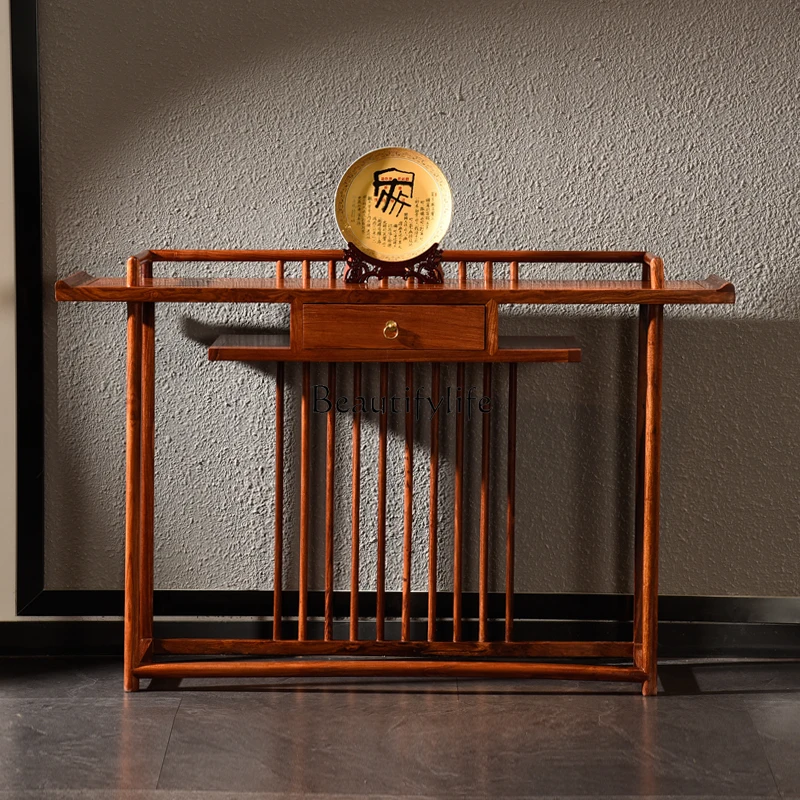 

Rosewood Console Tables New Chinese Style Solid Wood Modern Minimalist a Long Narrow Table Table