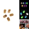 5Pcs NFC Flash Nail Sticker LED Bare Chip Intelligent Luminous Nail Lamp Nail Sticker Enhancement 1