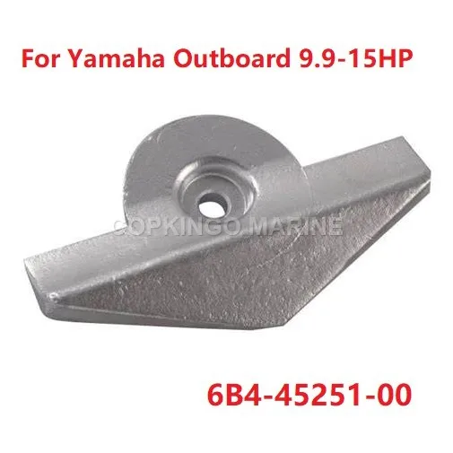 

Anode For Yamaha Outboard Engine Motor 9.9HP 15HP E9.9dmh, E15dmh 6B4-45251-00