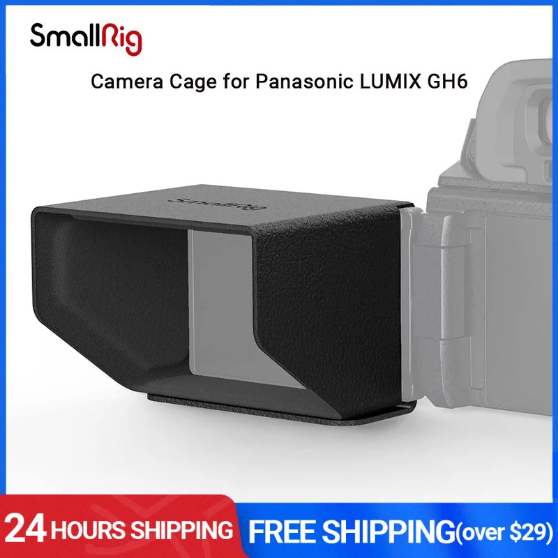 Smallrig Gh6 Sunhood Lcd Screen Sun Shade Only For Panasonic Lumix Gh6