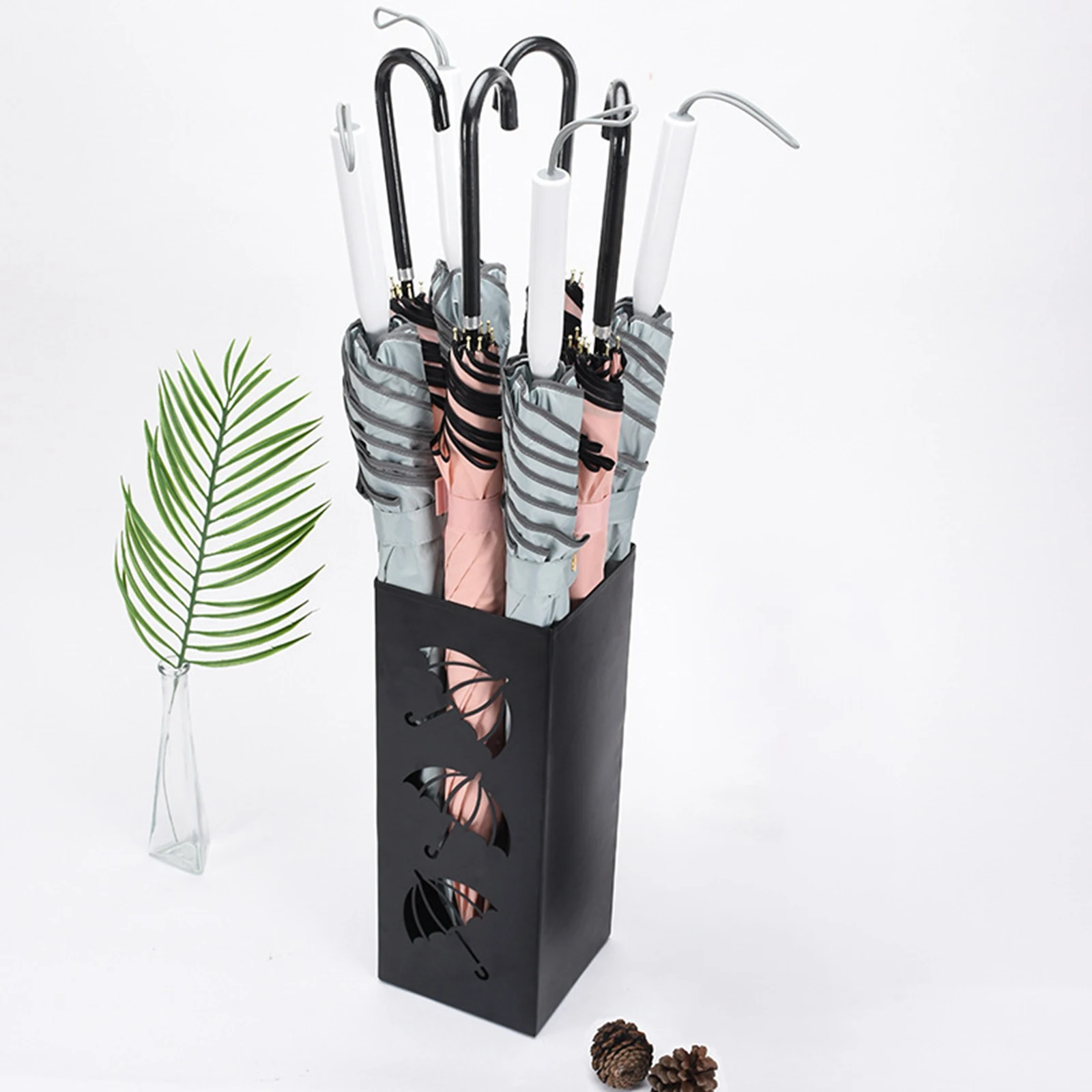 Umbrella Holder Walking Sticks Stand Stable Openwork Portable Umbrella Storage Rack Household Walking Sticks Holder