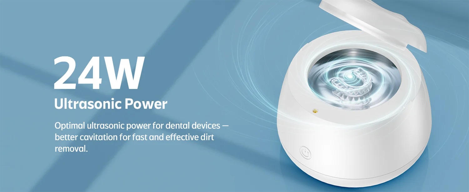 Ultrasonic Retainer Cleaner Machine For Dentures And Jewellery_voghion.com