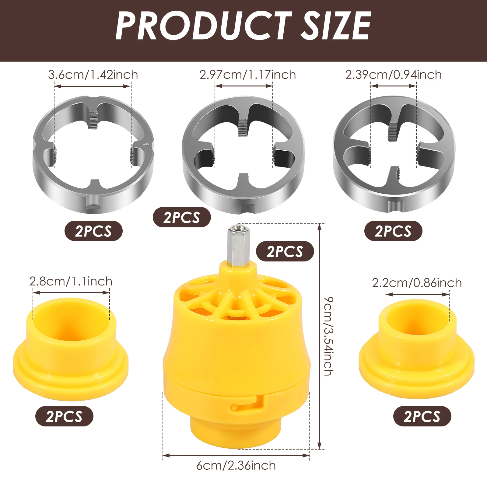 12PCS One Set