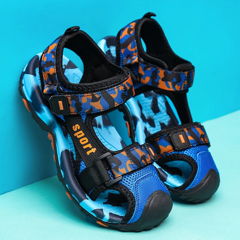 KidsSportsSandalsSummerBoysBeachShoesOutdoorSneakersSandals