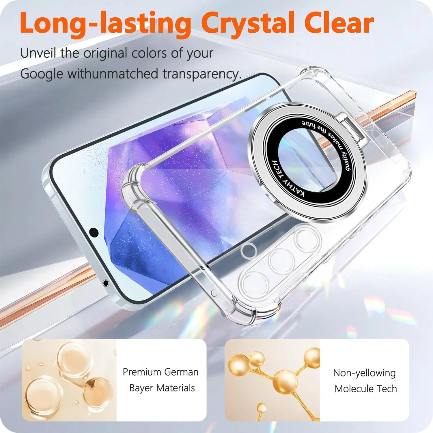 زوايا معززة Magsafe غطاء ناعم للشحن اللاسلكي المغن...