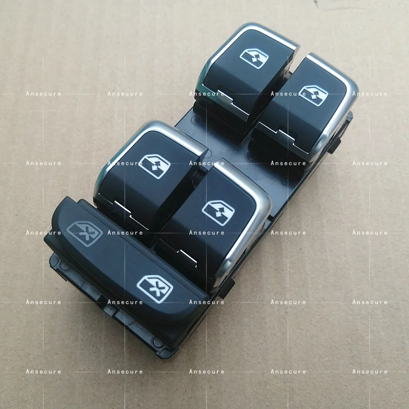 

Оригинальный хромированный левый и фронтальный привод OEM, боковая электрическая кнопка управления окном для Audi A3 S3 8V 2017-2020 Q2 8V0959851G