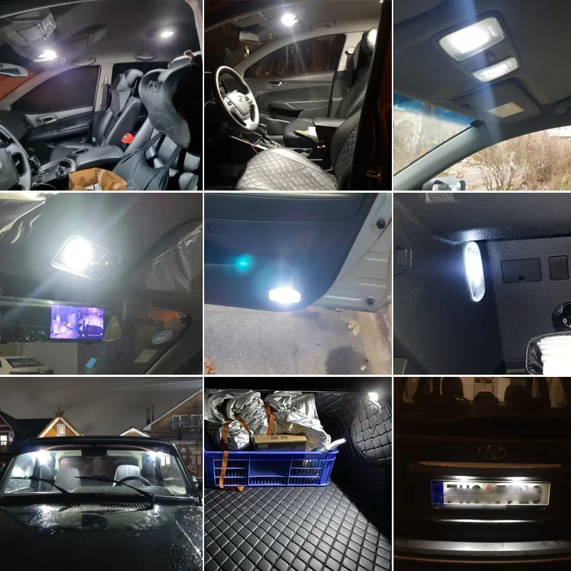 Bombilla LED Canbus para matrícula de coche, luz blanca para BMW Mini R50,  R52, R53, R56, R57, R58, R59, 4 piezas, C5W - AliExpress