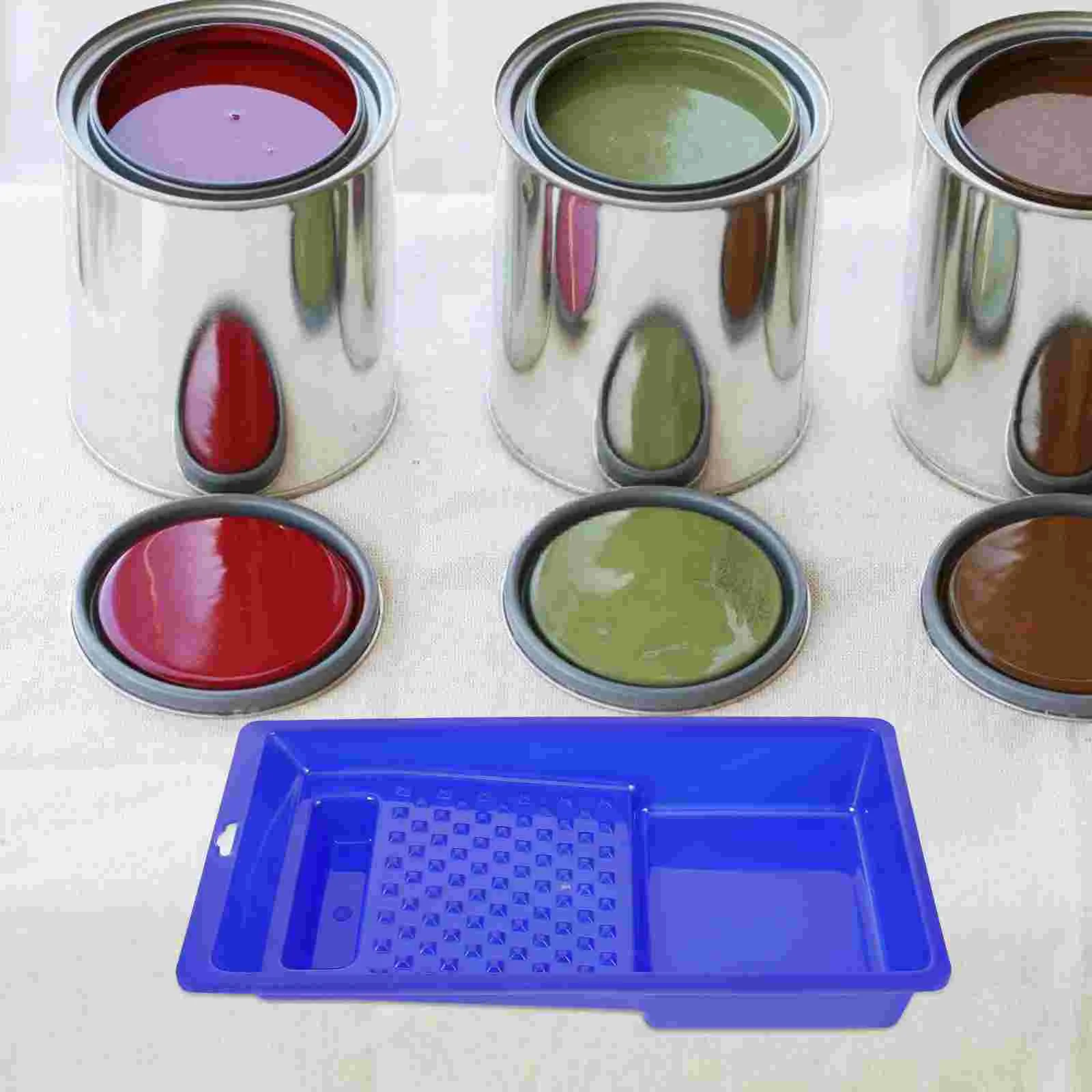Paint Tray Plastic Pallets Pigment Mixing Container Drawing Tool Painting Tools Roller paint tray tool set