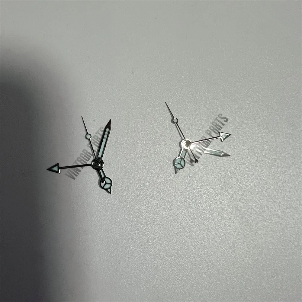 Nh34 Gmt Orologio A Mano Adatto Per Seiko Nh34A Nh34 Movimento Orologio Da Polso Da Uomo Icy Blue Luminoso