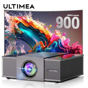 ULTIMEA Native 1080P Projector 4K Home Theater Projector with Obstacle Avoidance,Auto Focus,6D Keystone,5G WiFi Bluetooth Beamer 1