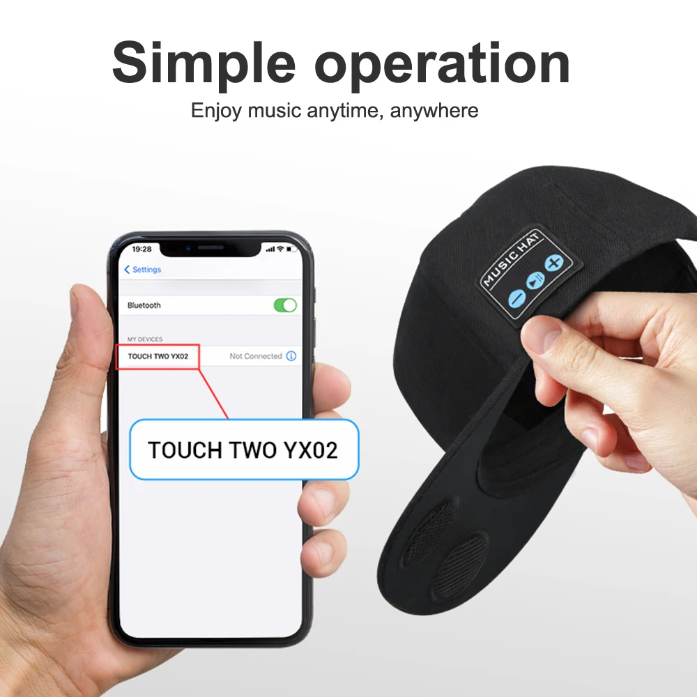 New Multi-functional Outdoor Hat with Bluetooth Speakers Detachable Wireless Adjustable Music Baseball Cap Running Sports Gift 6 S62657a3a77004fea9191758ab02010889