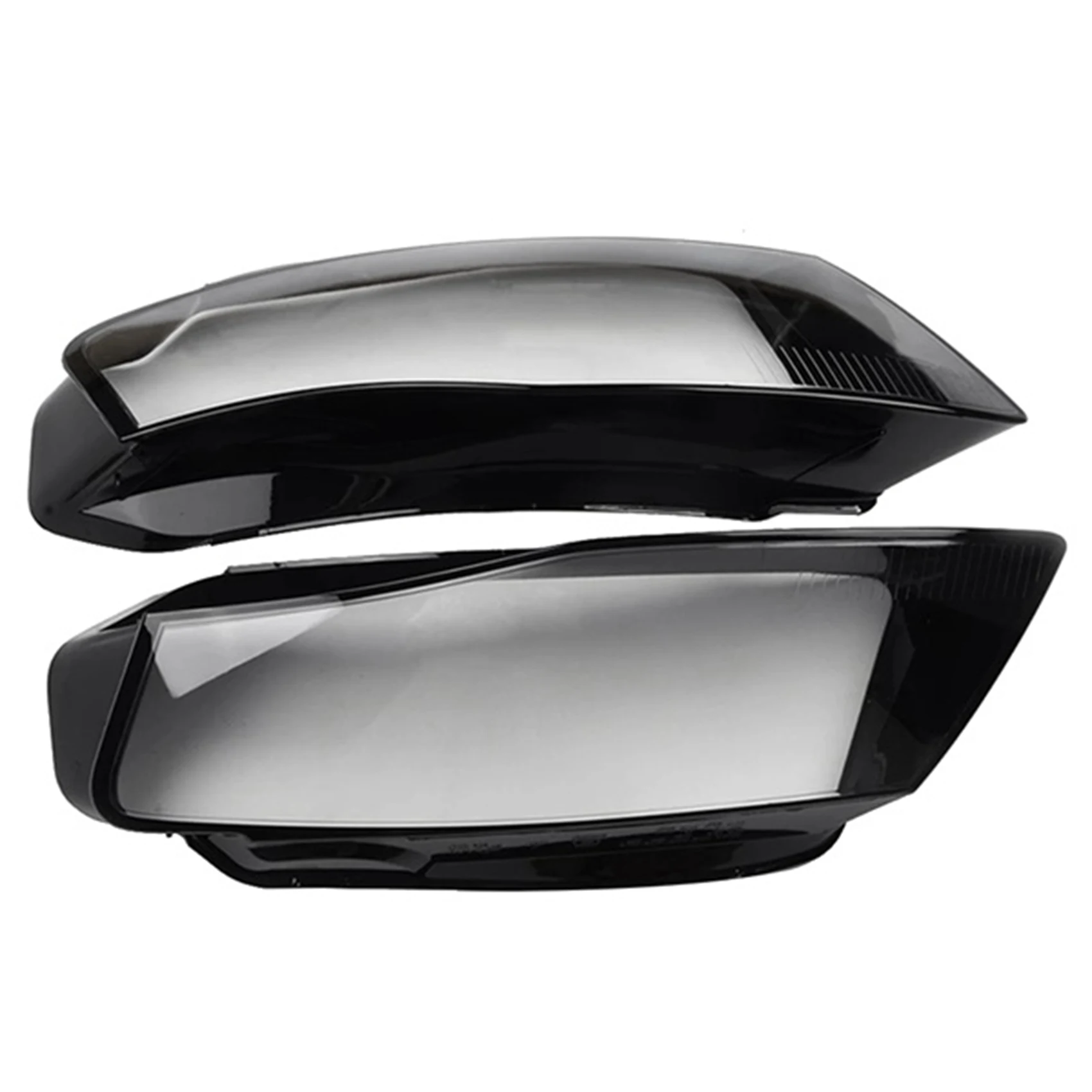 1Pair New Headlight Cover Car Headlight Lens Glass Cover for Audi A4 B8