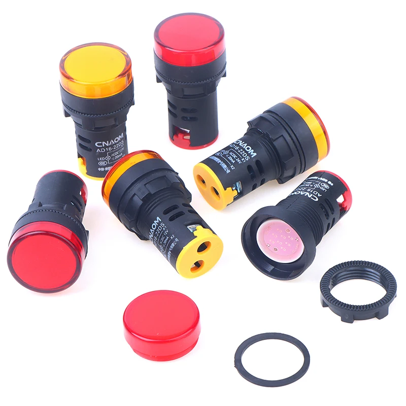 

Intermittent Sound And Flash Sound And Light Buzzer ED16-22SM Alarm Device 22MM 12V 24V 220V 380V Red Yellow