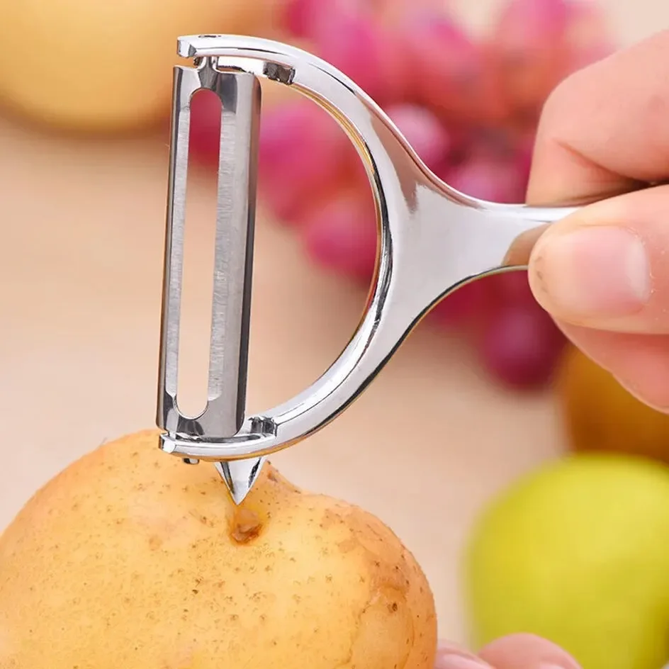 Two-piece Stainless Steel Peeler Zinc Alloy Blade Multifunctional Vegetables and Fruits Peeling Knife Household Kitchen Tools 5 küchexyz.de S6265f0948b1b486ea6791e4a6473a907A küchexyz.de Best Price | Fast Delivery |Quality Product Two-piece Stainless Steel Peeler Zinc Alloy Blade Multifunctional Vegetables and Fruits Peeling Knife Household Kitchen Tools