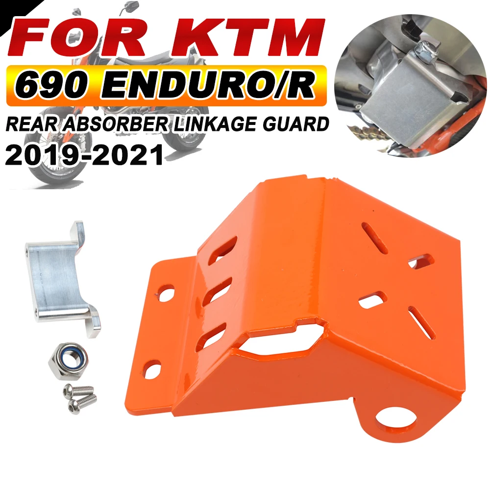 

FOR KTM 690 ENDURO R 690 SMC-R SMCR 2019 2020 2021 Motorcycle Accessories Rear Shock Linkage Link Guard Cover Protector kit