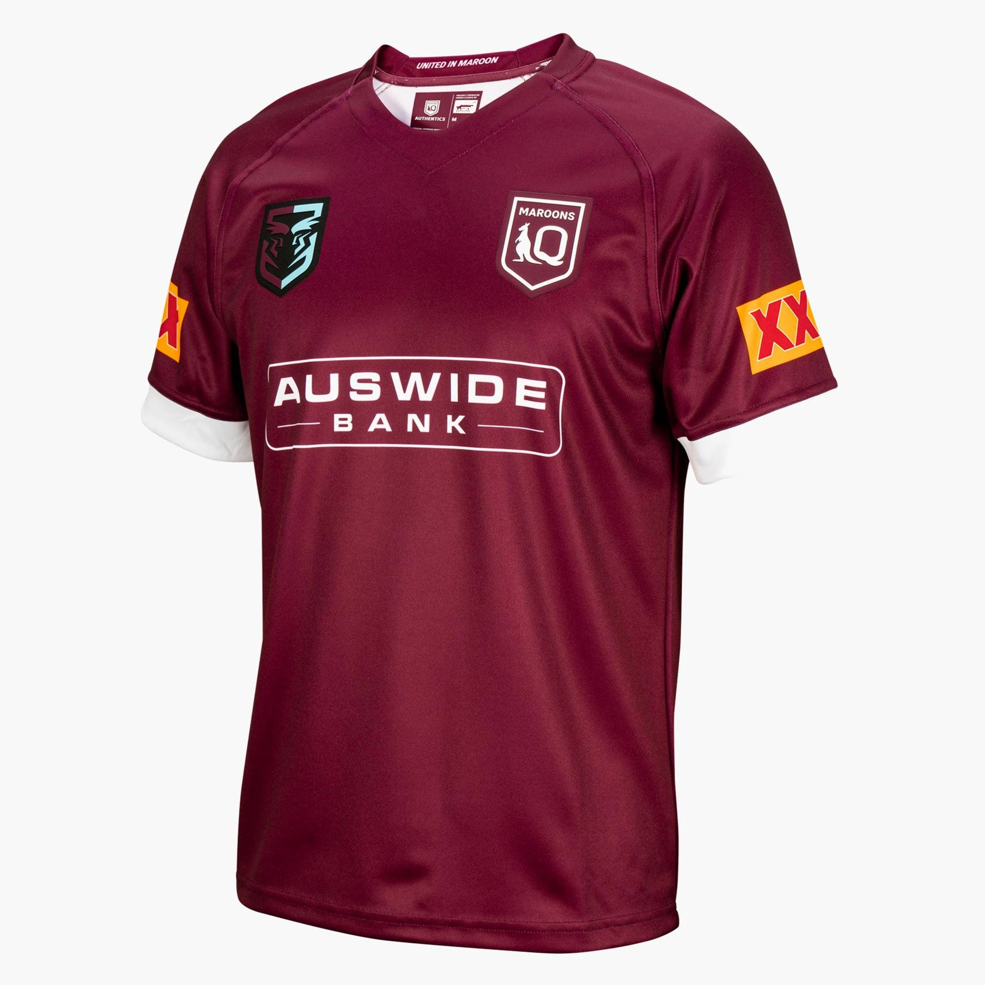 cute cheap maternity clothes Australia 2022 rugby T-shirt QLD Maroons Indigenous Training Jersey Captain's Run home rugby jersey Retro shirt Custom name Maternity Clothing classic Maternity Clothing