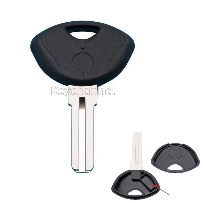 10/20pcs Motorcycle Transponder Key BW9TE Chip Key Spare Head For BMW F650 F800 K1200R F800GS F800ST K1200S F1200GS R1200RT