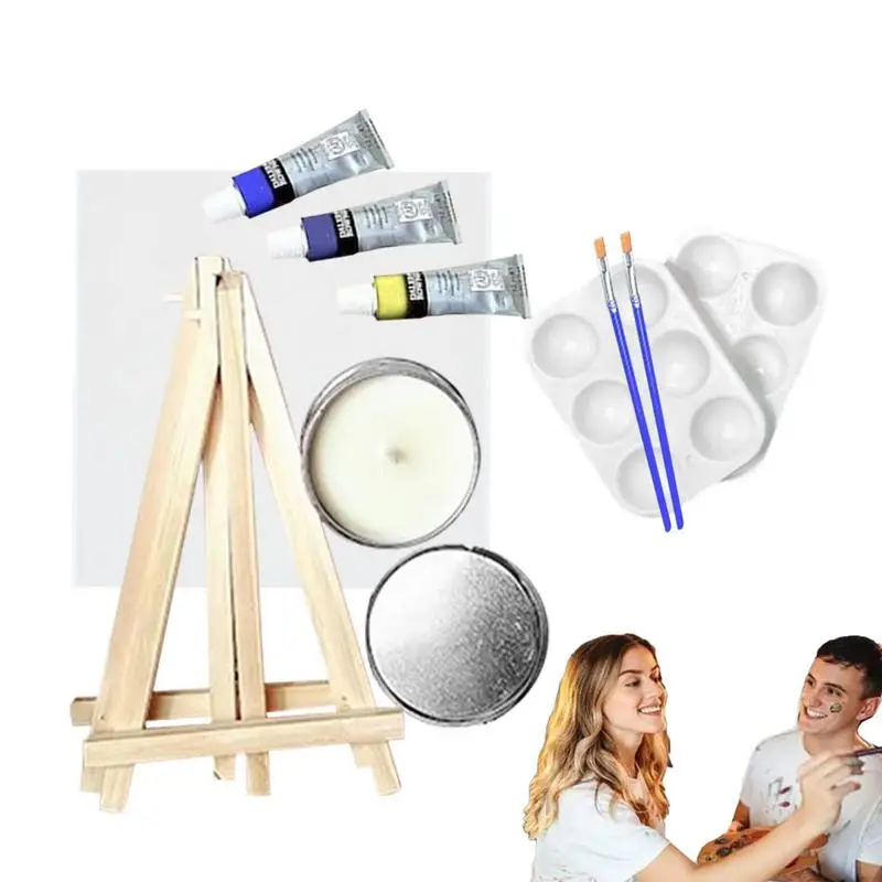 

Date Night Paint Set Creative Painting DIY Kit For Married Couples Date Night Gifts For Loved Ones Girlfriends Wife Husband