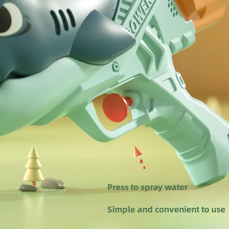 Kids Large duck dinosaur shark Portable Summer Absorbing High Pressure Water Gun Beach Outdoor Water Rifle Fight Adult Toys 4