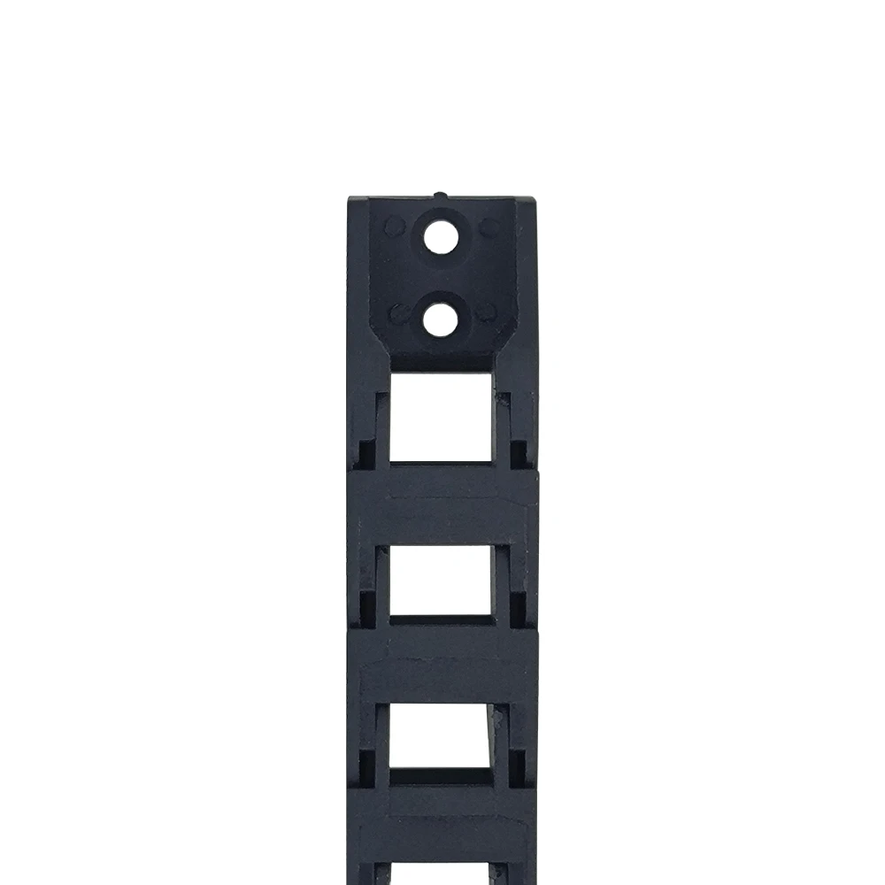 R18 10x10 10x15 10x20 Cable Chains Bridge Type Non-Opening Plastic Towline L 1m for CNC router plastic cable chain,cable carrier