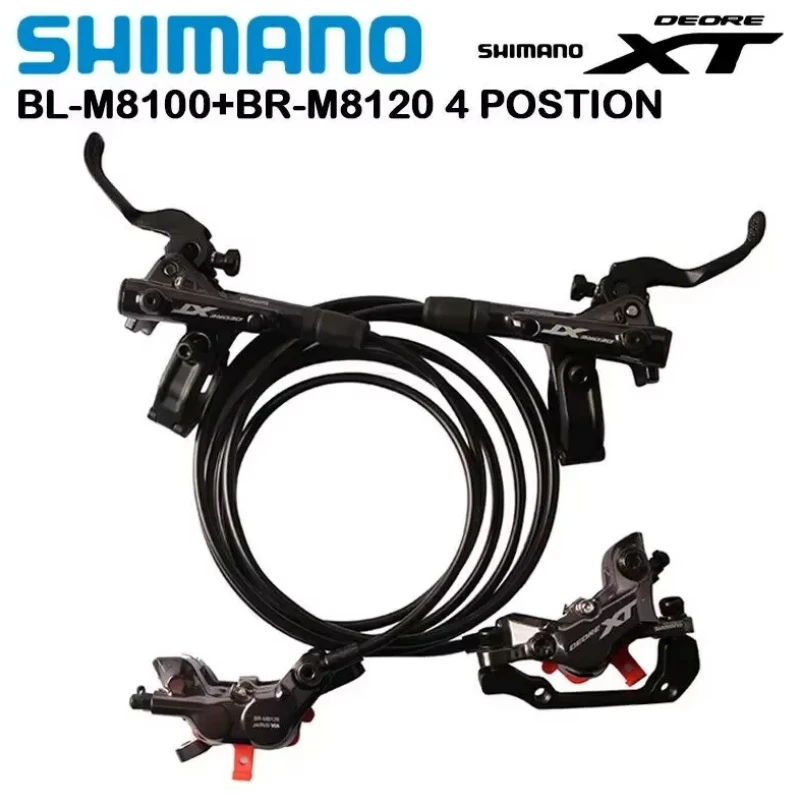 Shimano XT SLX M8120 M7120 M6120 MT420 4 Piston Mountain Bicycle Disc Brake For MTB Bike Downhill D03S N03A N04C