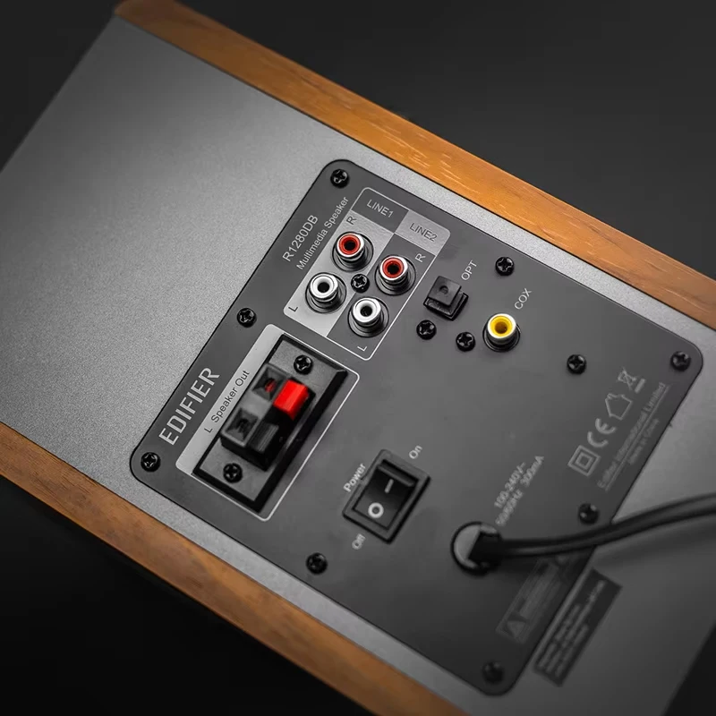 Edifier R1280DB/R1280Ts 2.0 アクティブブックシェルフスピーカー 42W