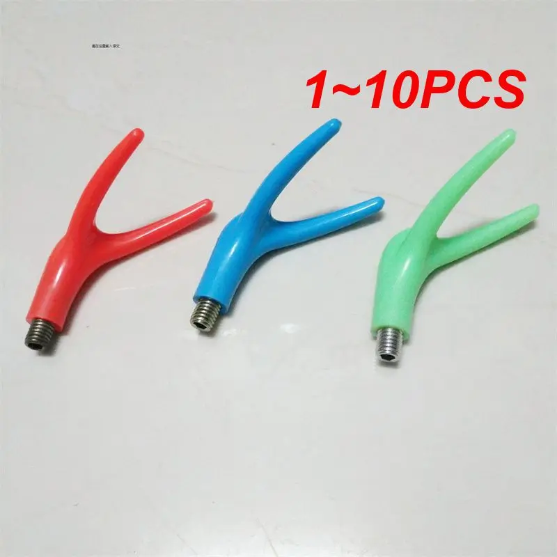 1~10PCS Fishing Pole Rack High-strength Luminou Non-slip Universal Sea Carp Fishing Tackle Pole Support Stand Plastic