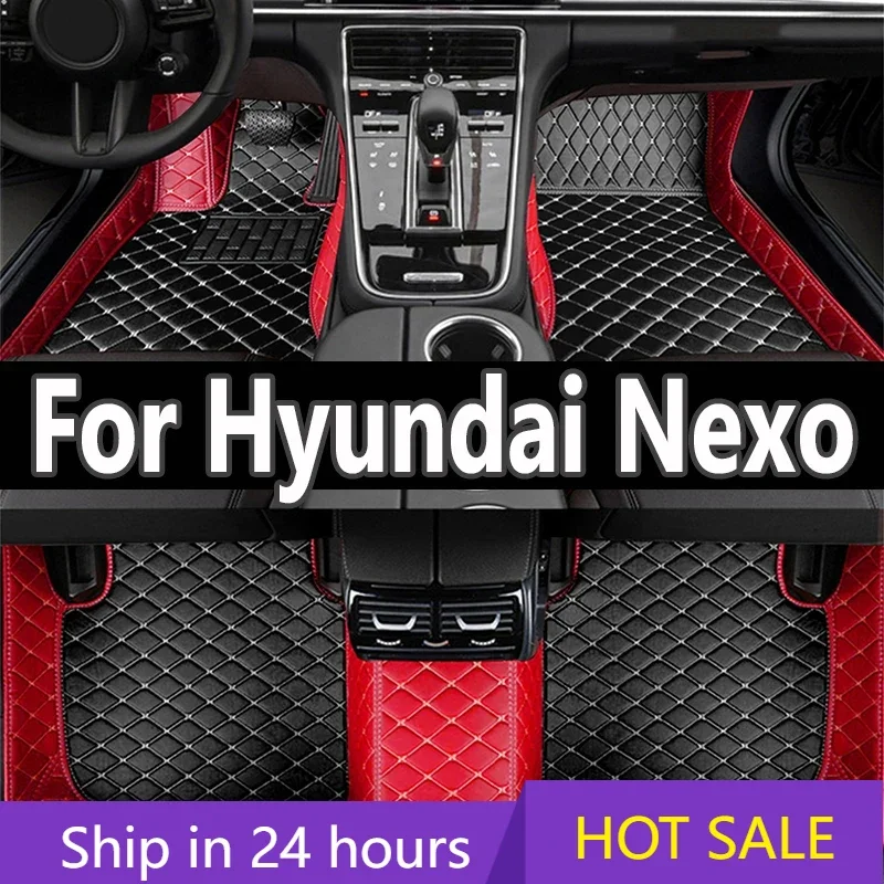 

Автомобильные коврики для Hyundai Nexo Hyeondae Negso FE 2019 2020 2021 2022, 5-местный коврик, водонепроницаемые автомобильные аксессуары