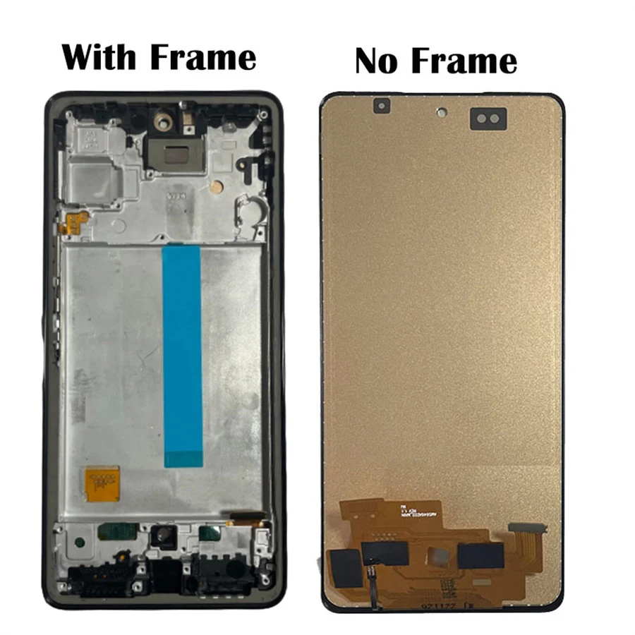 Premium Super AMOLED Display with Touch Screen & Frame Assembly for Samsung A53 5G Repair