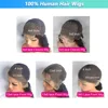 30 40 Inch Body Wave Human Hair Wigs 13x6 Hd Lace Front Wig human hair 13x4 360 Lace Frontal Wigs 4x4 Lace Closure Wig For Women 6