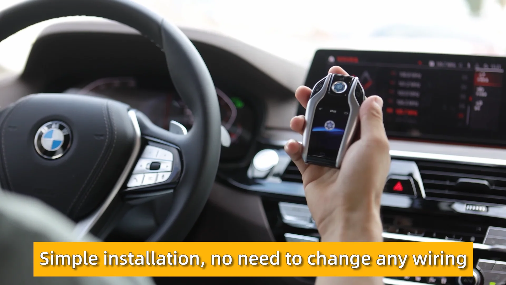 lcd display in car free sample