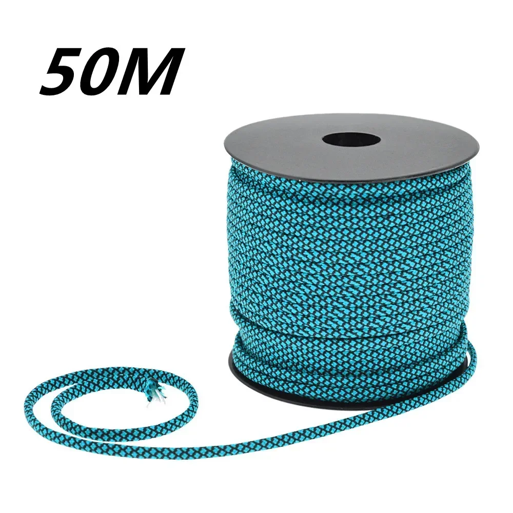 Durable 7-Core Paracord Rope for Outdoor Survival and Camping Adventures