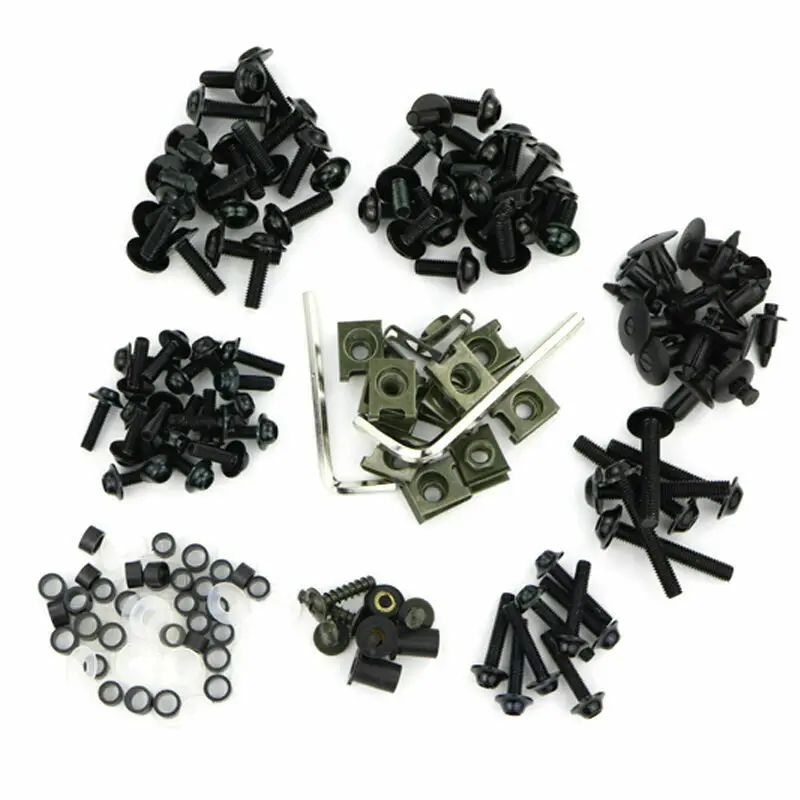 200x Fairing Bolt Kit Body Screws Clips For Ducati 848 EVO 1098 1198 1098S 1098R 1198S 2007-2013